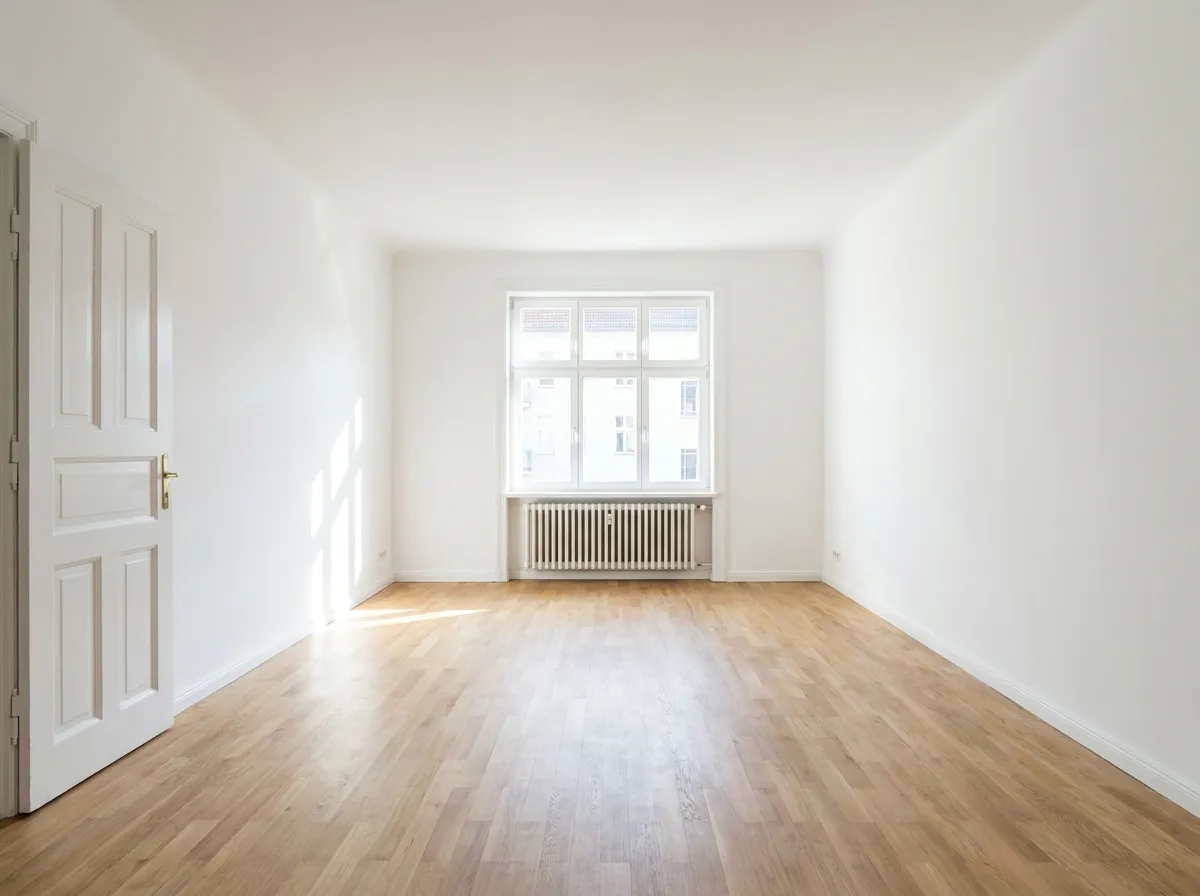 Leerer Raum – vorher